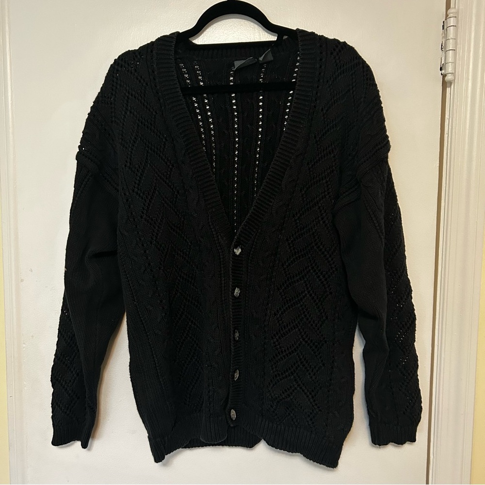 Cotton Knit Cardigan